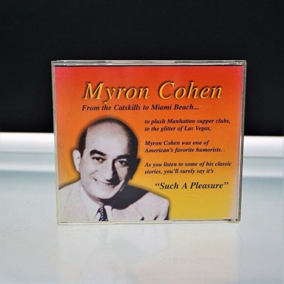 Myron Cohen Such A Pleasure CD American Comedy - Picture 2 of 5